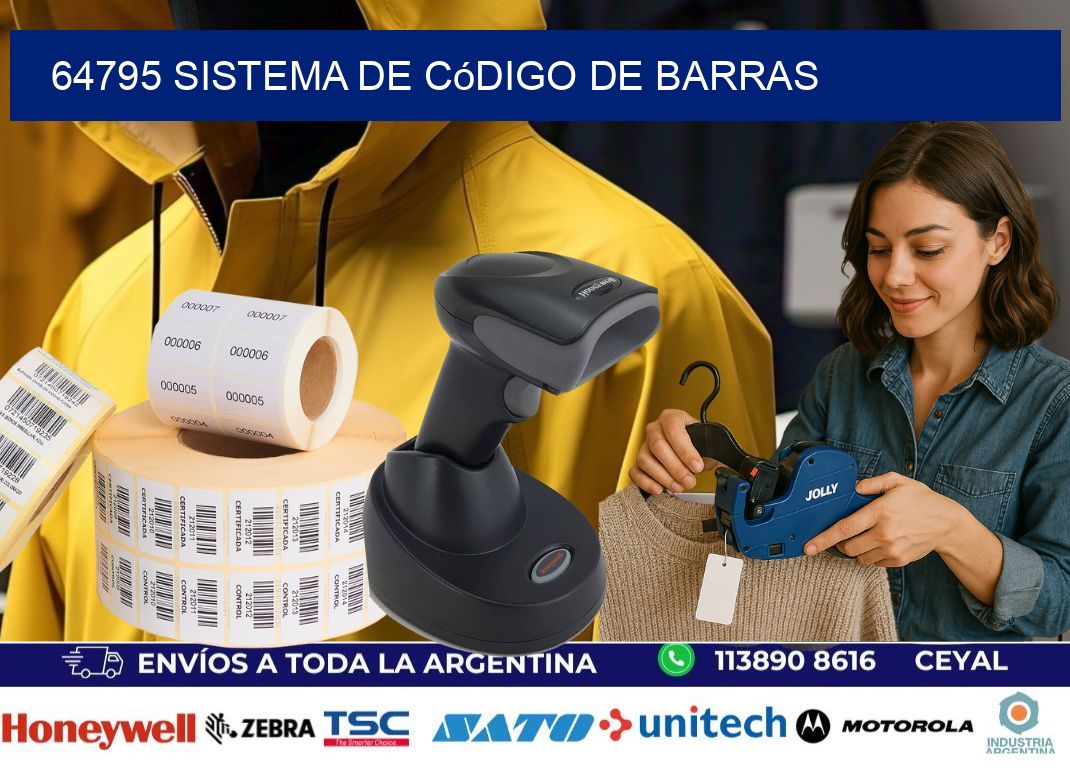 64795 Sistema de código de barras