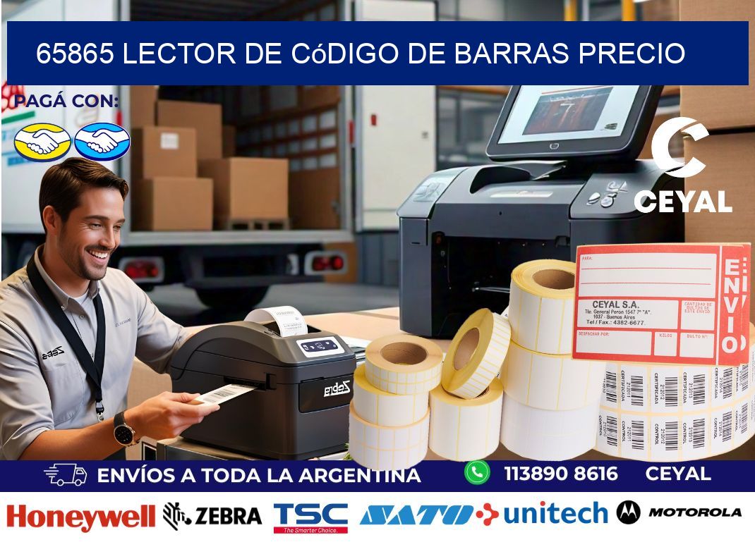 65865 Lector de código de barras precio
