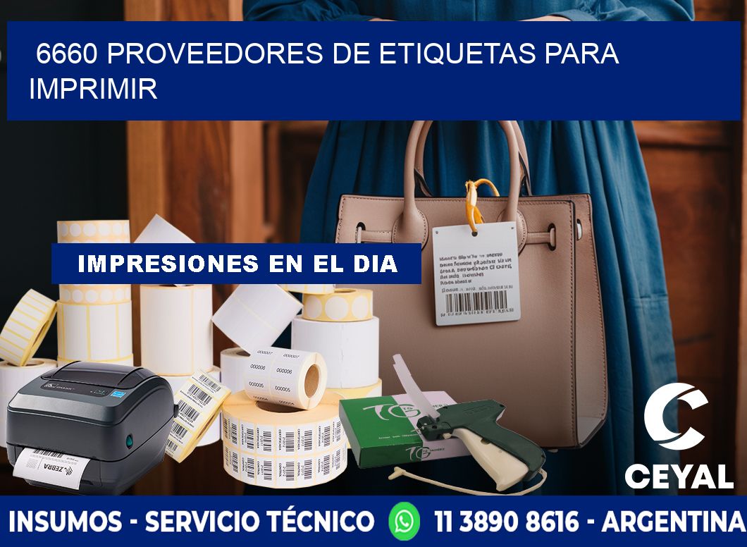 6660 proveedores de etiquetas para imprimir