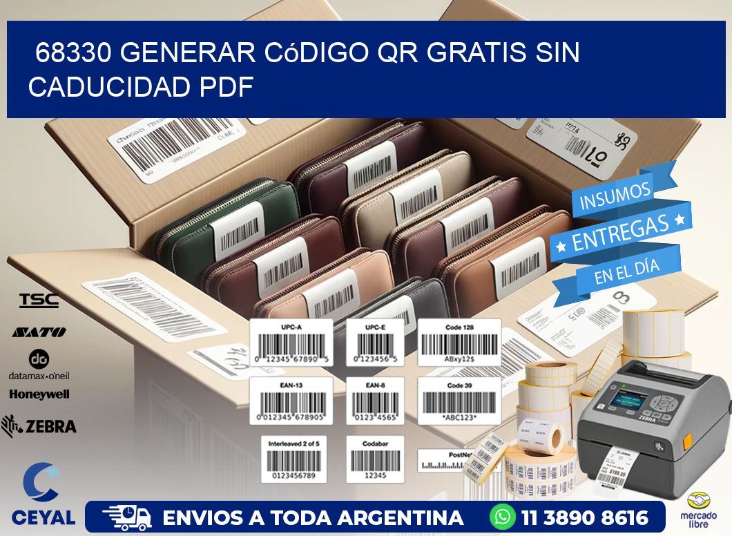 68330 Generar código QR gratis sin caducidad PDF