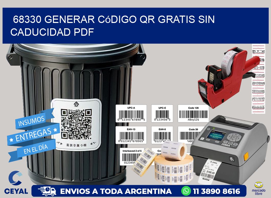 68330 Generar código QR gratis sin caducidad PDF