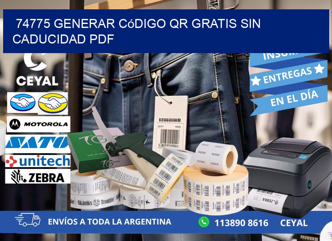 74775 Generar código QR gratis sin caducidad PDF