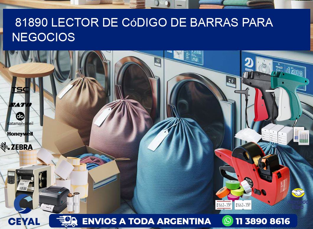81890 Lector de código de barras para negocios