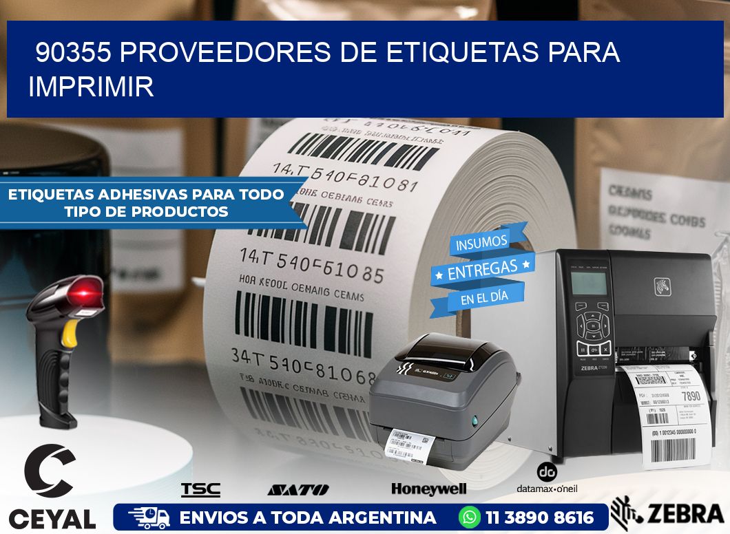 90355 proveedores de etiquetas para imprimir