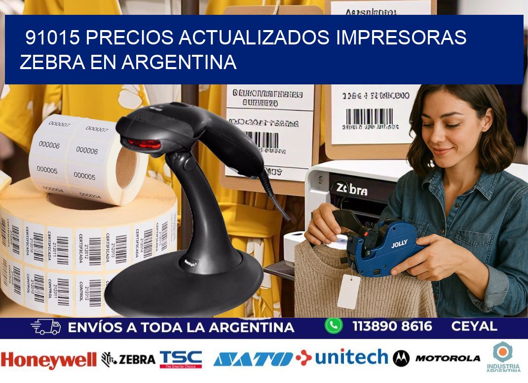 91015 precios actualizados impresoras zebra en argentina