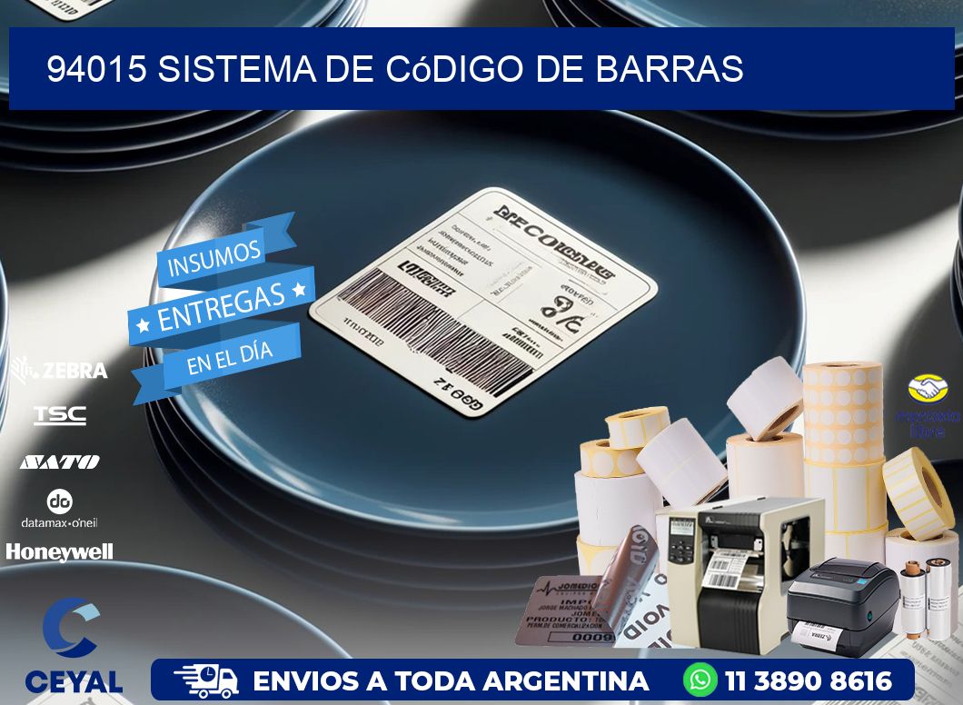 94015 Sistema de código de barras