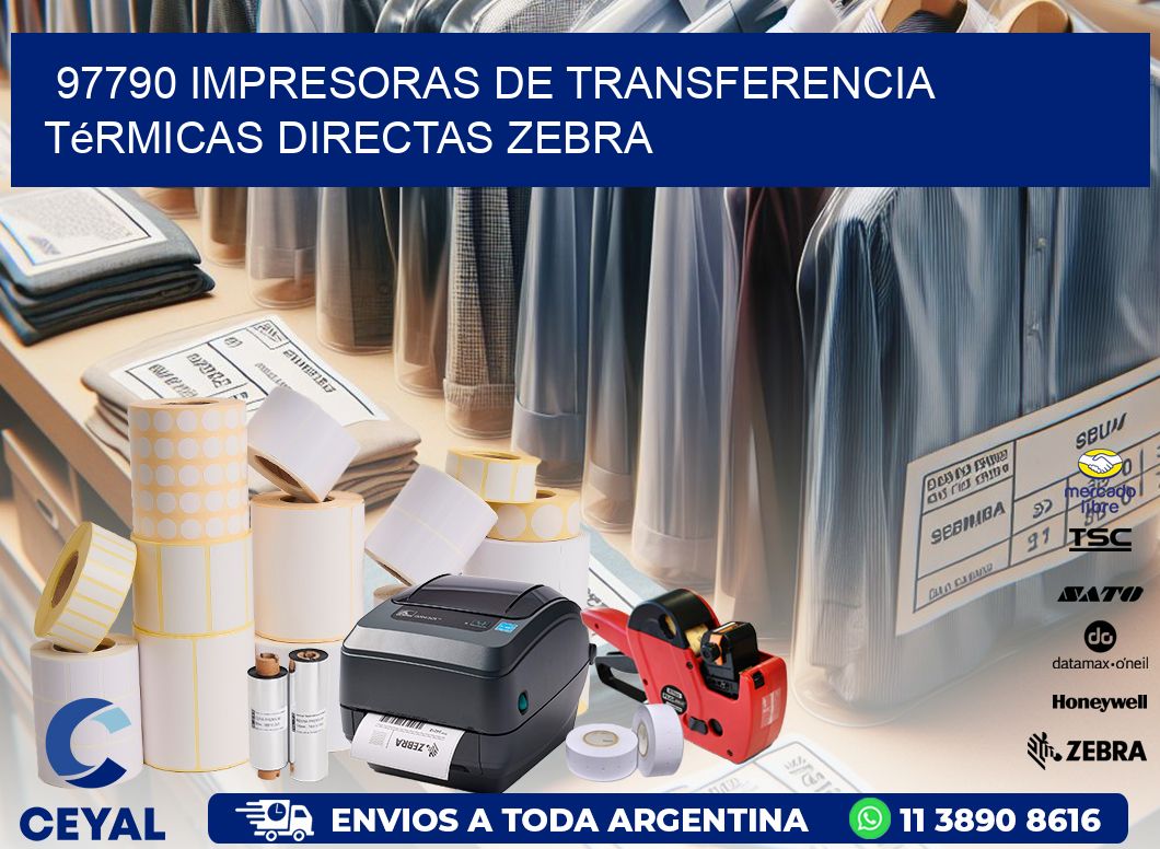 97790 impresoras de Transferencia térmicas directas zebra