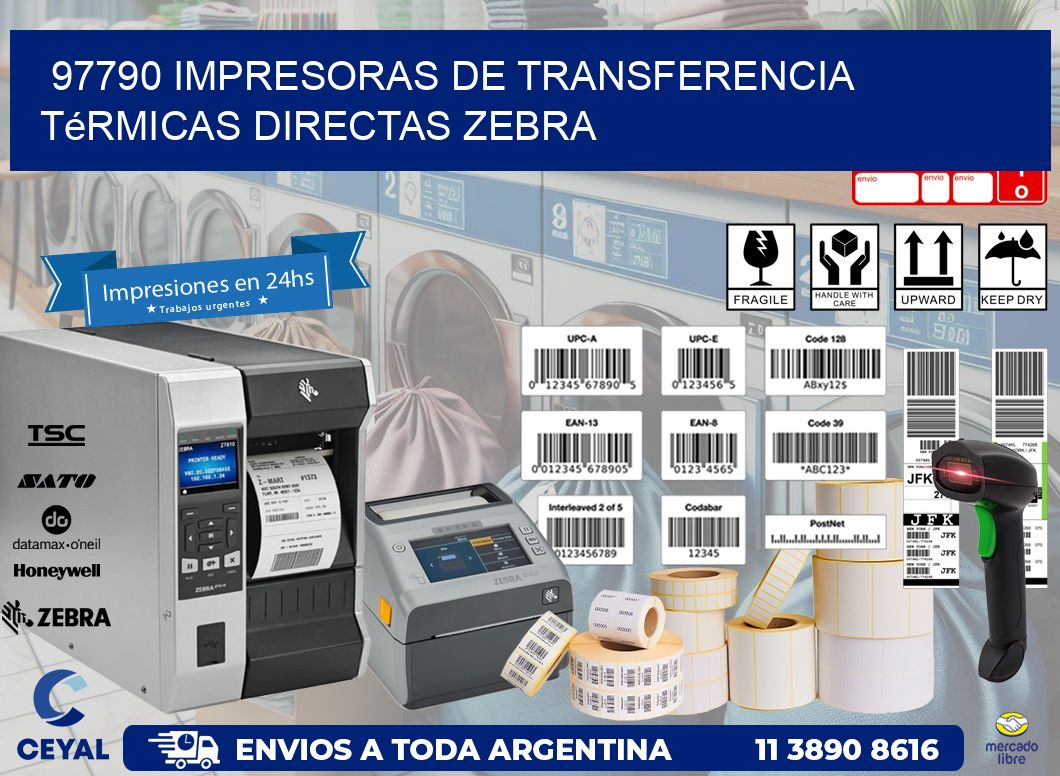 97790 impresoras de Transferencia  térmicas directas zebra