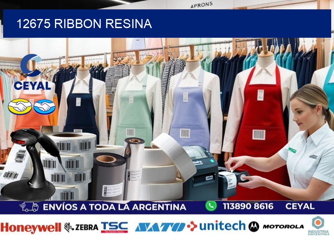 12675 ribbon resina