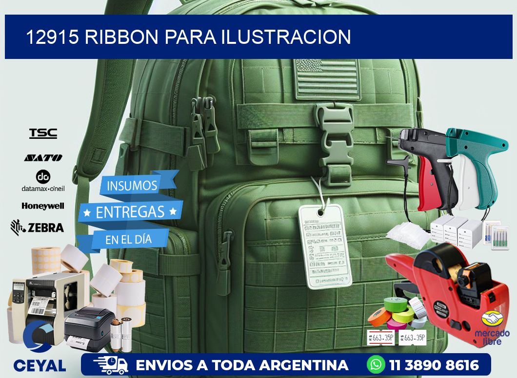 12915 ribbon para ilustracion