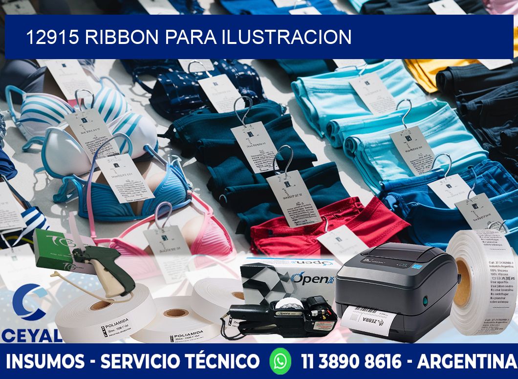 12915 ribbon para ilustracion