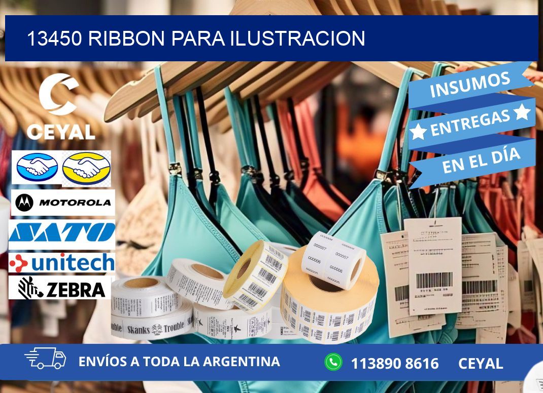 13450 ribbon para ilustracion