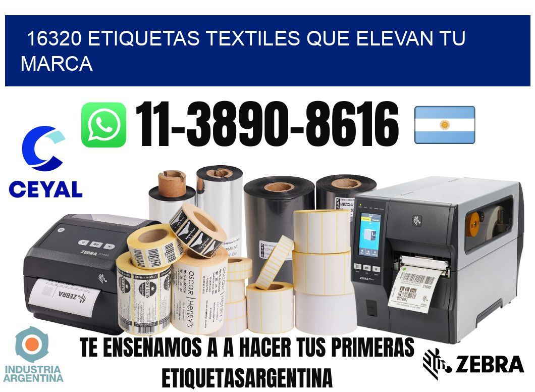 16320 Etiquetas textiles que elevan tu marca