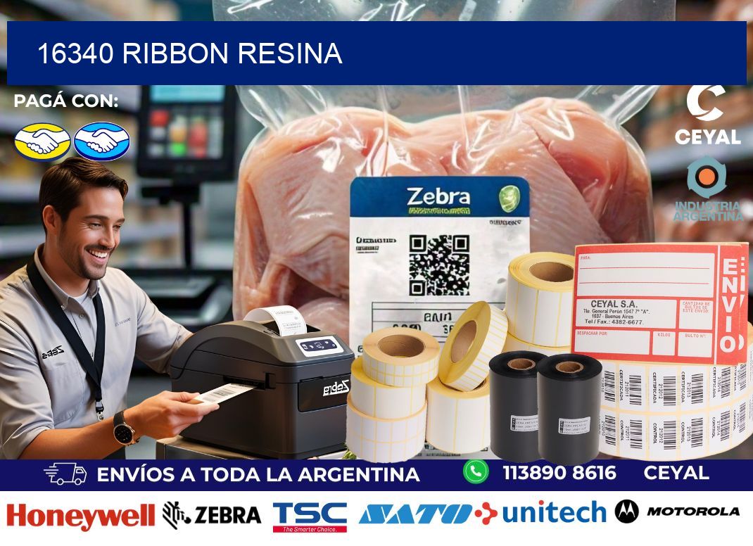 16340 ribbon resina