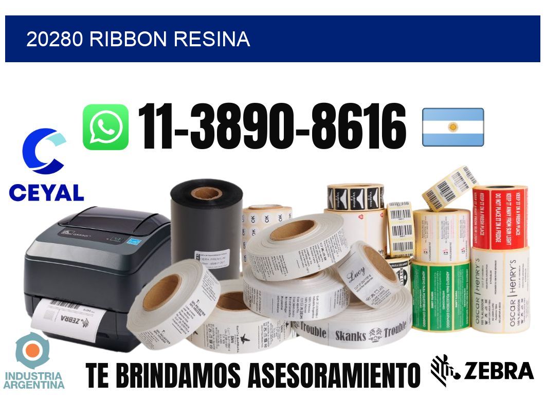20280 ribbon resina