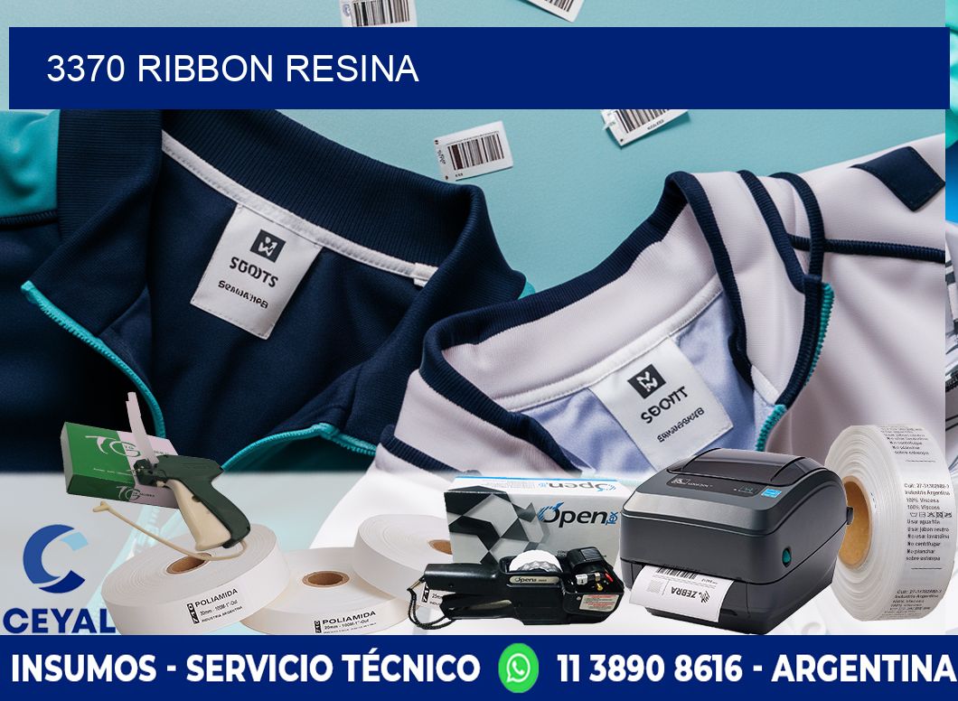 3370 ribbon resina
