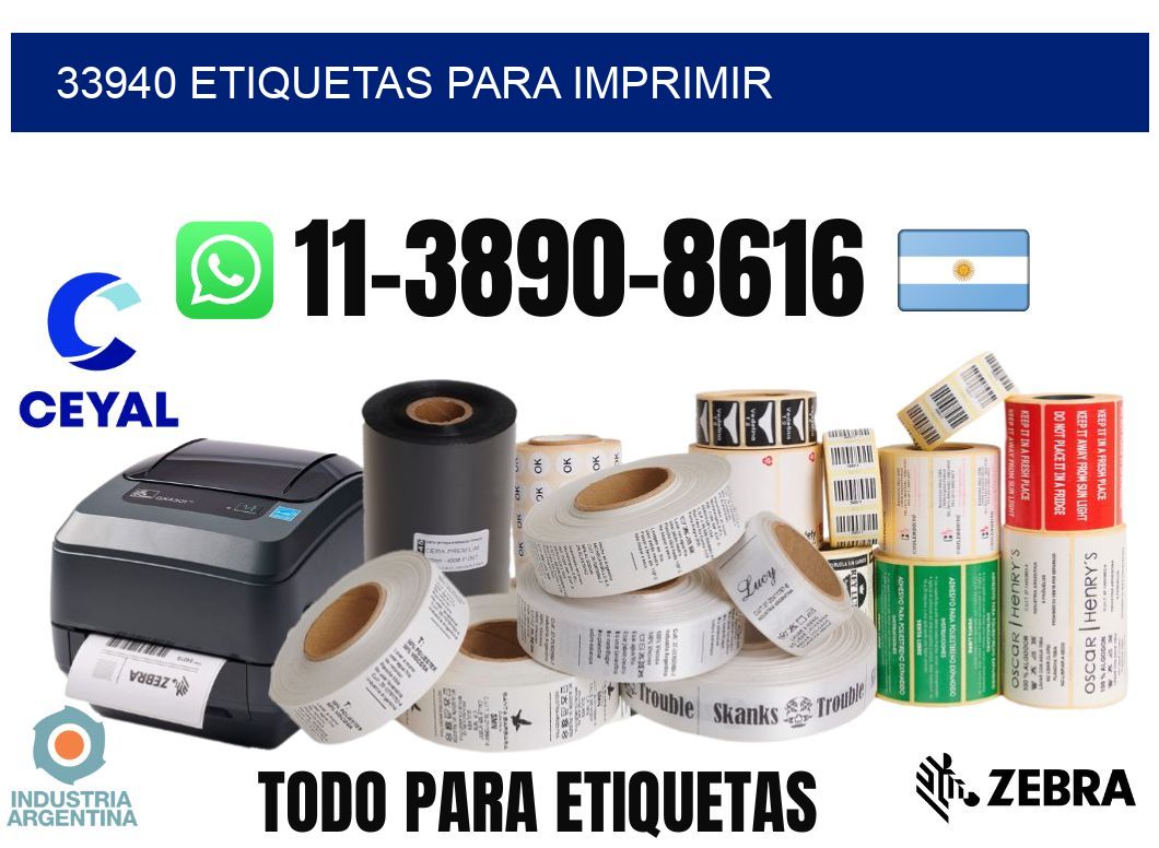 33940 etiquetas para imprimir