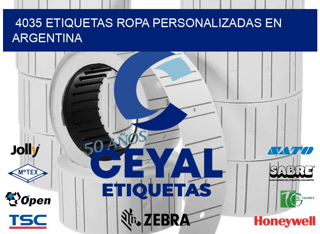 4035 Etiquetas ropa personalizadas en Argentina