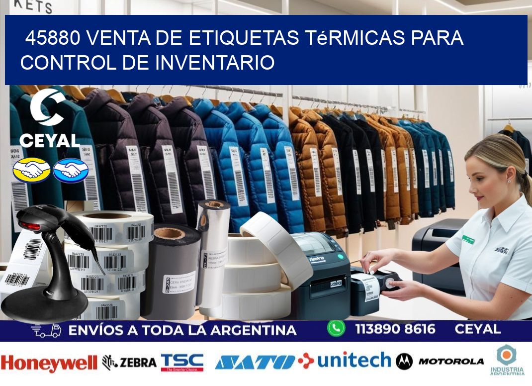 45880 venta de etiquetas térmicas para control de inventario