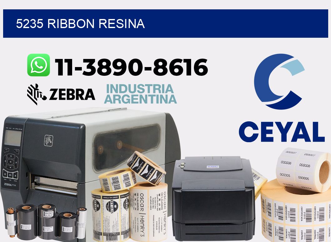 5235 ribbon resina