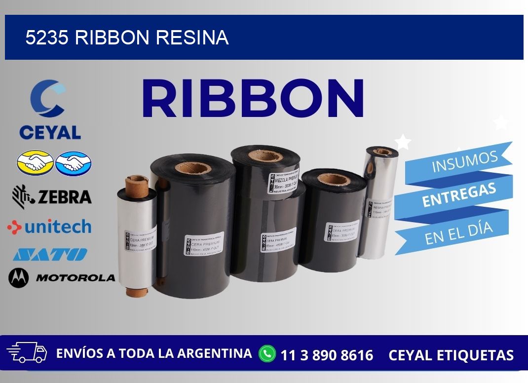 5235 ribbon resina