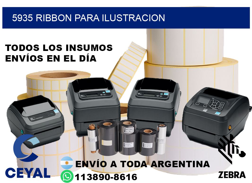 5935 ribbon para ilustracion