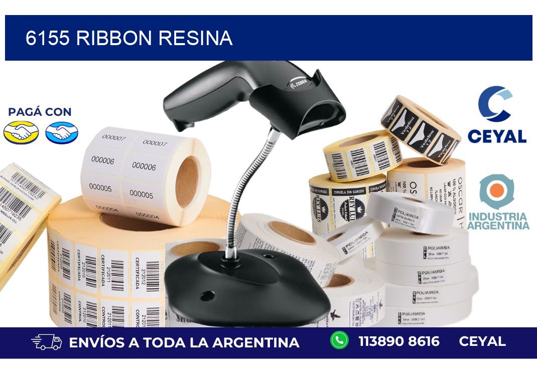 6155 ribbon resina