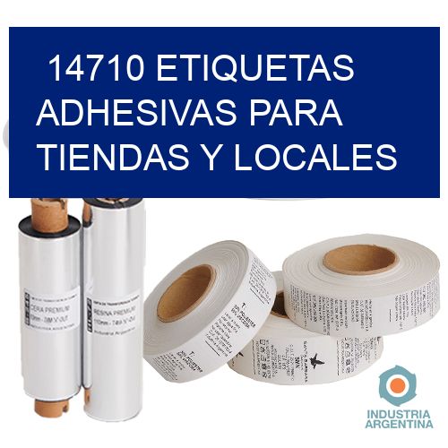 14710 Etiquetas adhesivas para tiendas y locales
