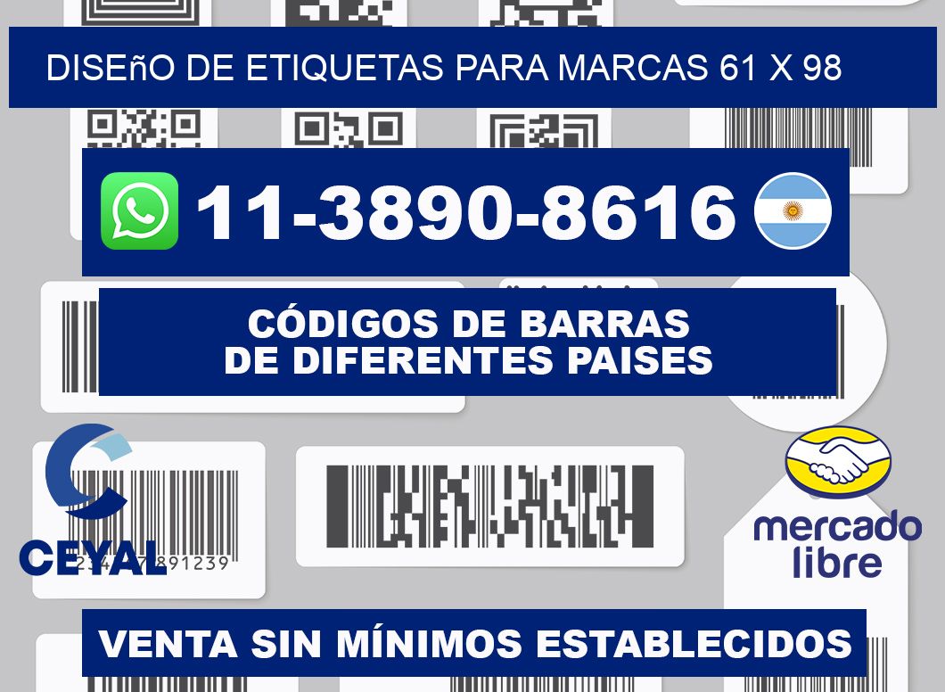 diseño de etiquetas para marcas 61 x 98