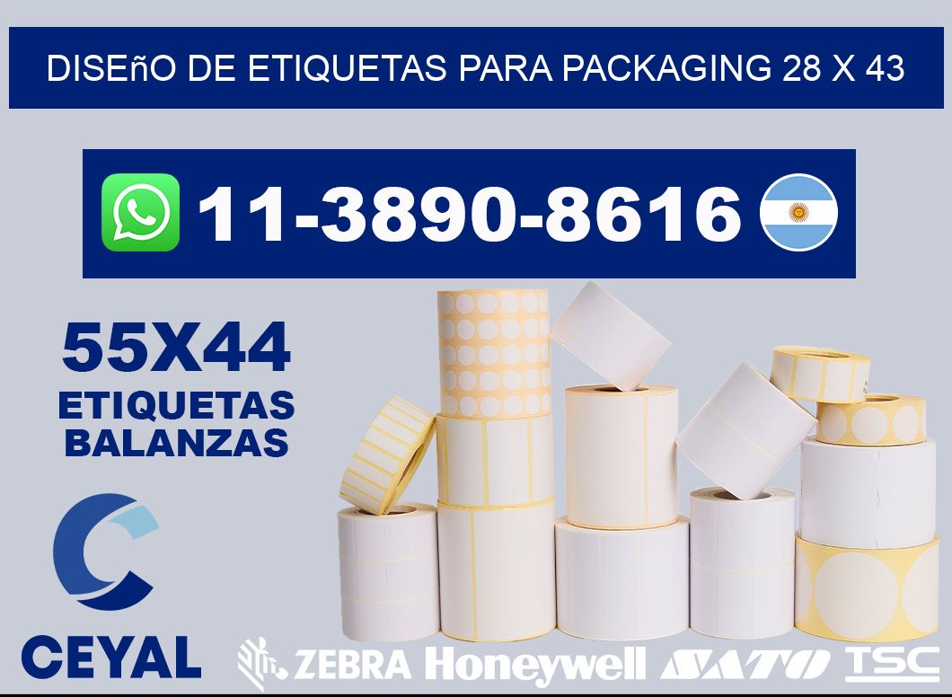 diseño de etiquetas para packaging 28 x 43
