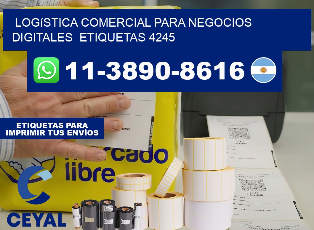 Logística comercial para negocios digitales  etiquetas 4245