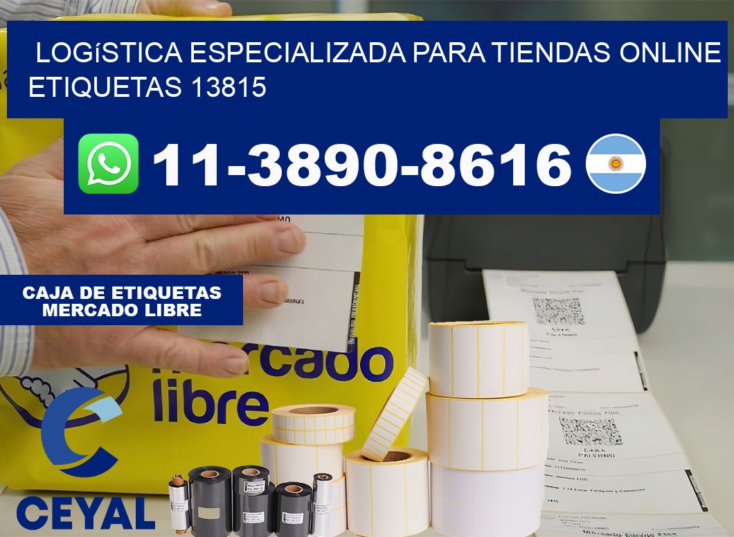 Logística especializada para tiendas online etiquetas 13815