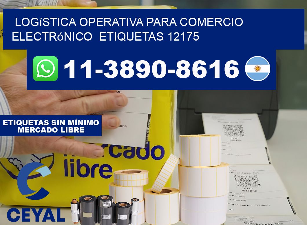 Logística operativa para comercio electrónico  etiquetas 12175