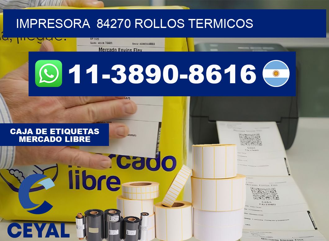 impresora  84270 rollos termicos