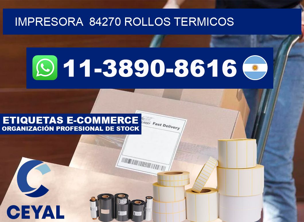 impresora  84270 rollos termicos