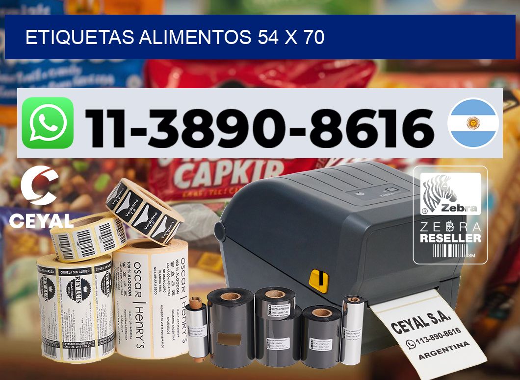 Etiquetas alimentos 54 x 70