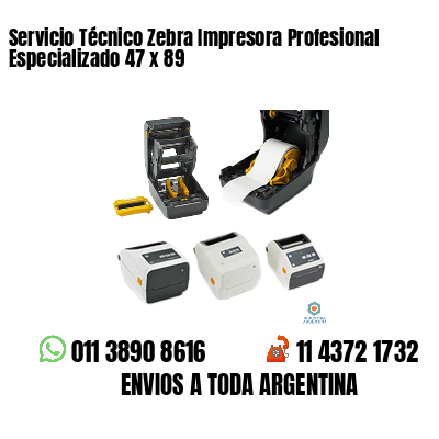 Servicio Técnico Zebra Impresora Profesional Especializado 47 x 89