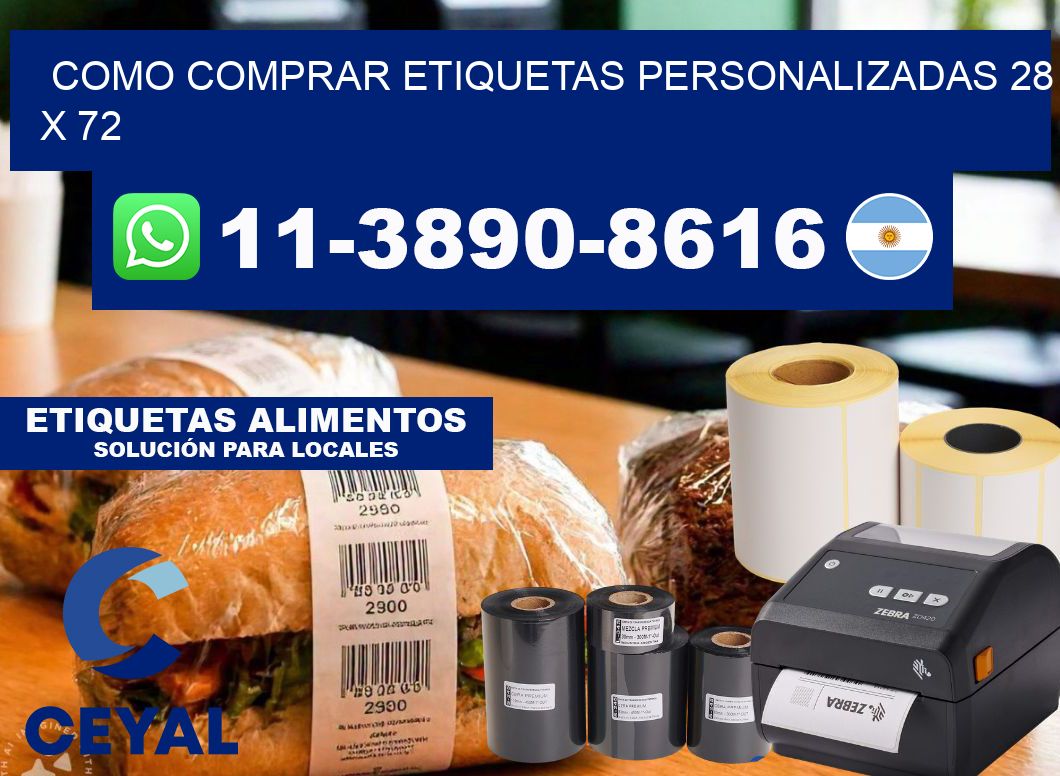 como comprar etiquetas personalizadas 28 x 72