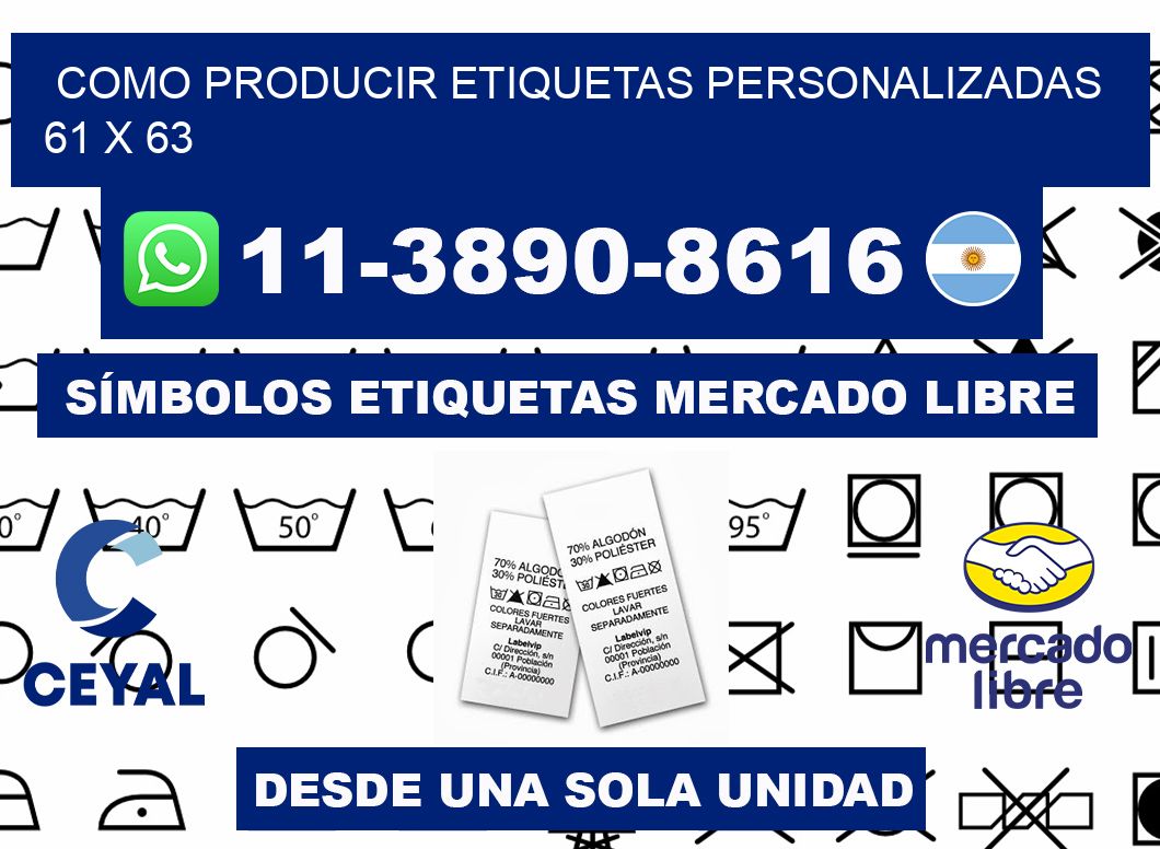 como producir etiquetas personalizadas 61 x 63