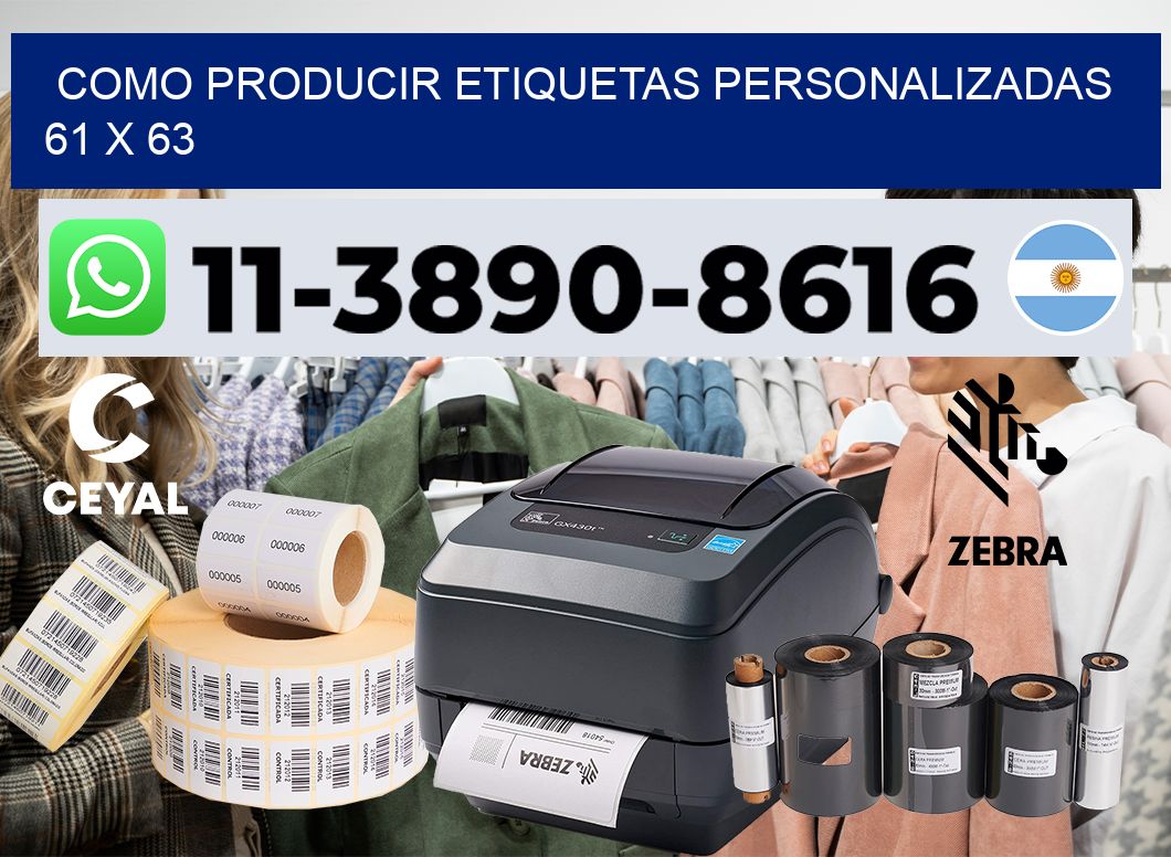 como producir etiquetas personalizadas 61 x 63