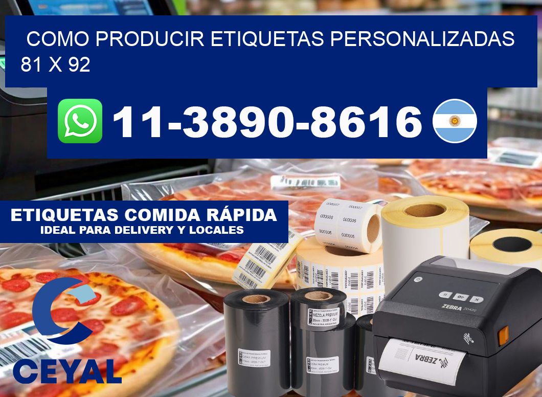 como producir etiquetas personalizadas 81 x 92