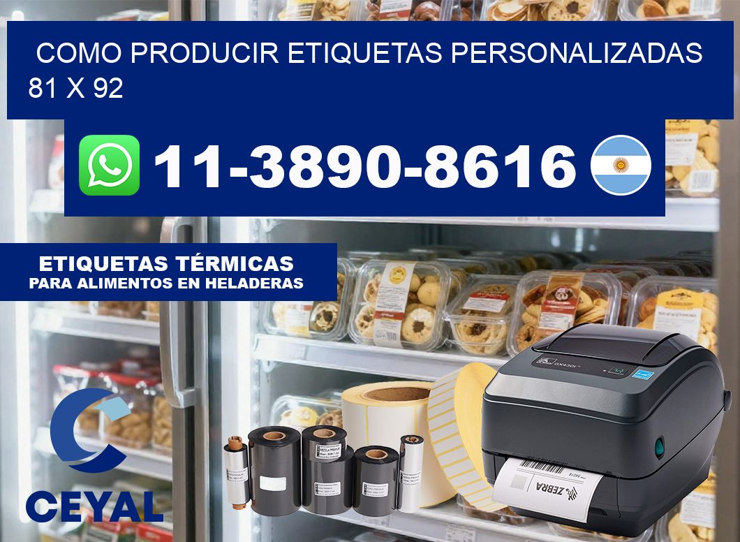 como producir etiquetas personalizadas 81 x 92