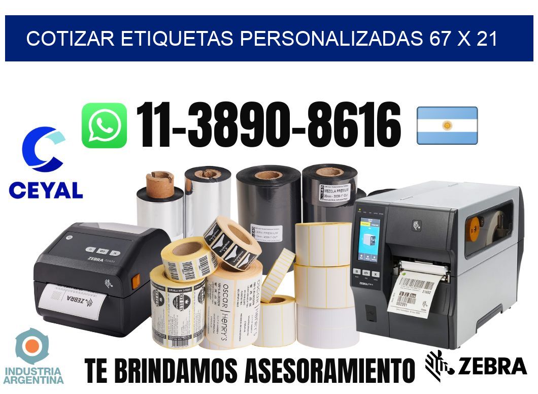 cotizar etiquetas personalizadas 67 x 21