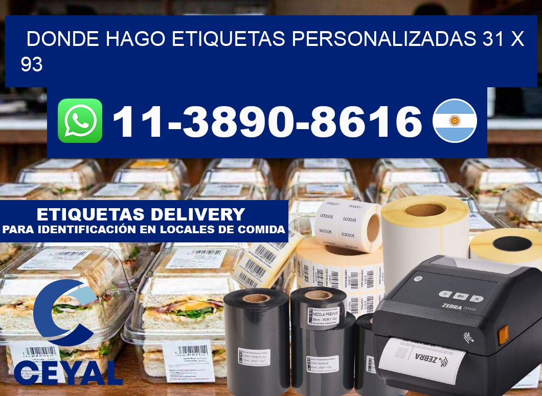 donde hago etiquetas personalizadas 31 x 93