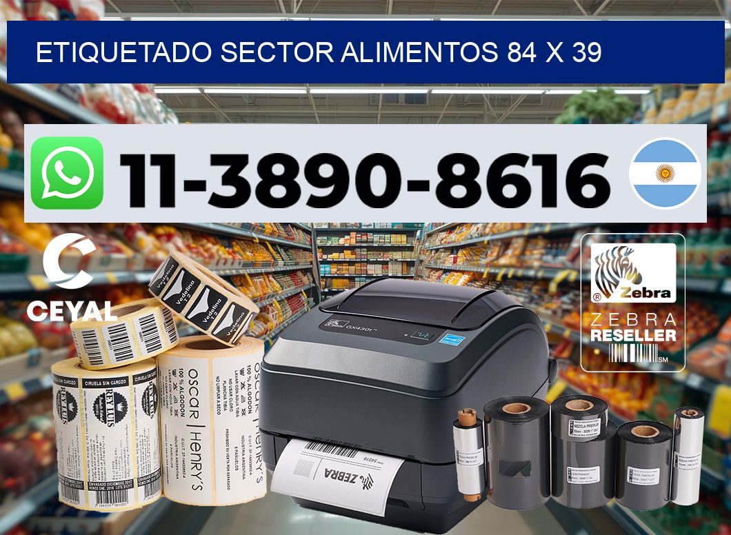 etiquetado sector alimentos 84 x 39