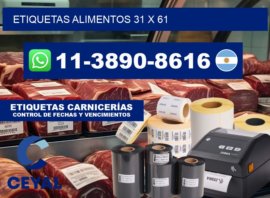 etiquetas alimentos 31 x 61