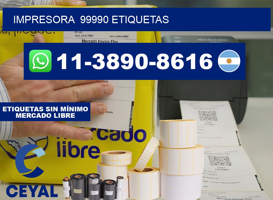 impresora  99990 etiquetas