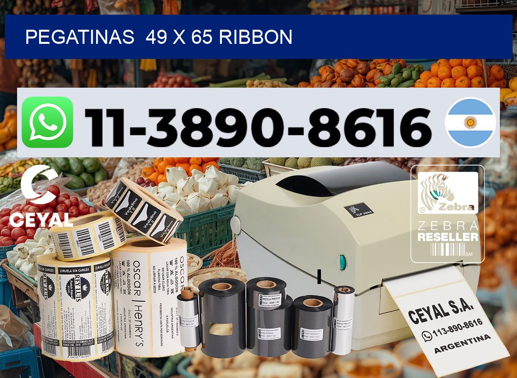 pegatinas  49 x 65 ribbon