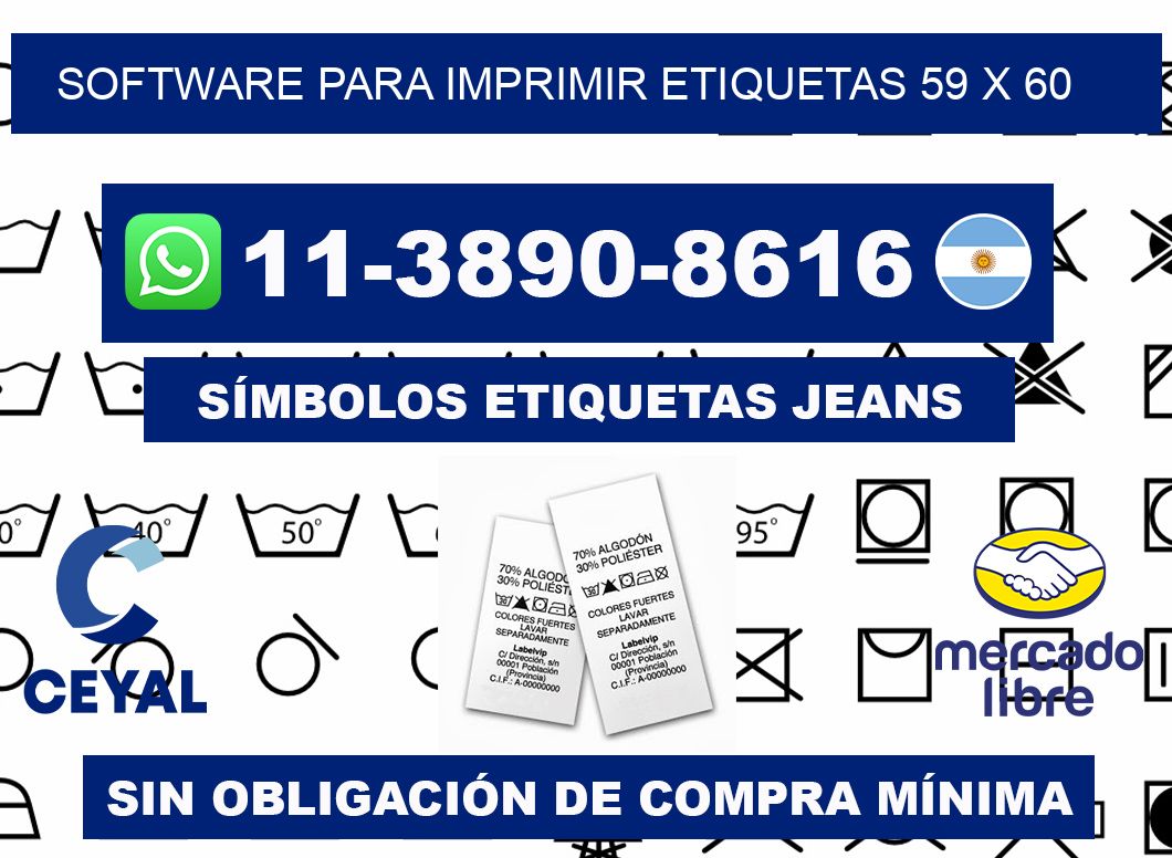 software para imprimir etiquetas 59 x 60