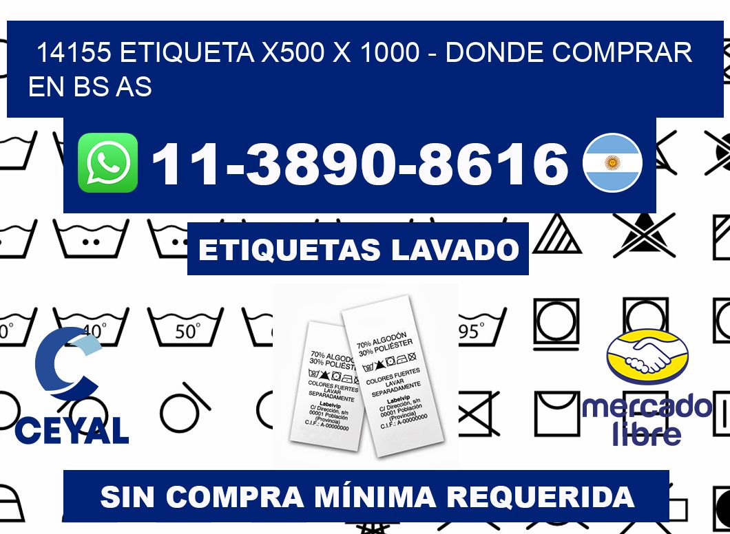 14155 etiqueta x500 x 1000 - Donde Comprar en bs as